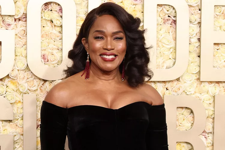 Angela Bassett attends the 81st Annual Golden Globe Awards at The Beverly Hilton on January 07, 2024